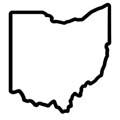 Ohio state outline